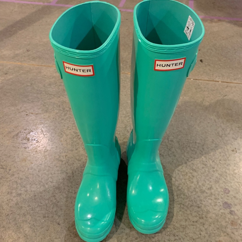 Hunter rain boots. Never worn. New without box.